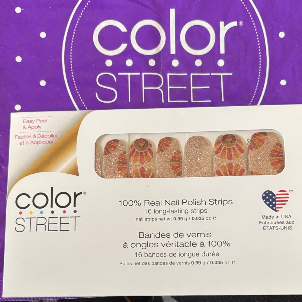 Color Street “Talk Turkey” 🦃 nail polish strips